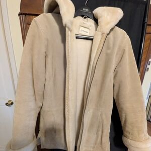 St. John Tan Teddy Jacket